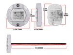 1pc 12V 6 LED Marine Boat Light