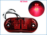 12V/24V Red LED Side Marker Light for Car Trailer Truck E-Marked